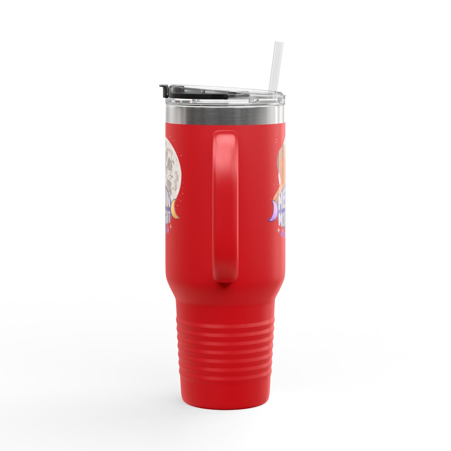Personalized Insulated Travel Mug - 40oz Moonlight Design