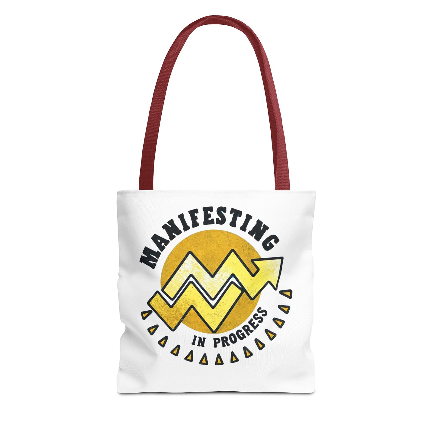 Manifesting in Progress Tote Bag – Eco-Friendly and Stylish Carry-All for Dreamers