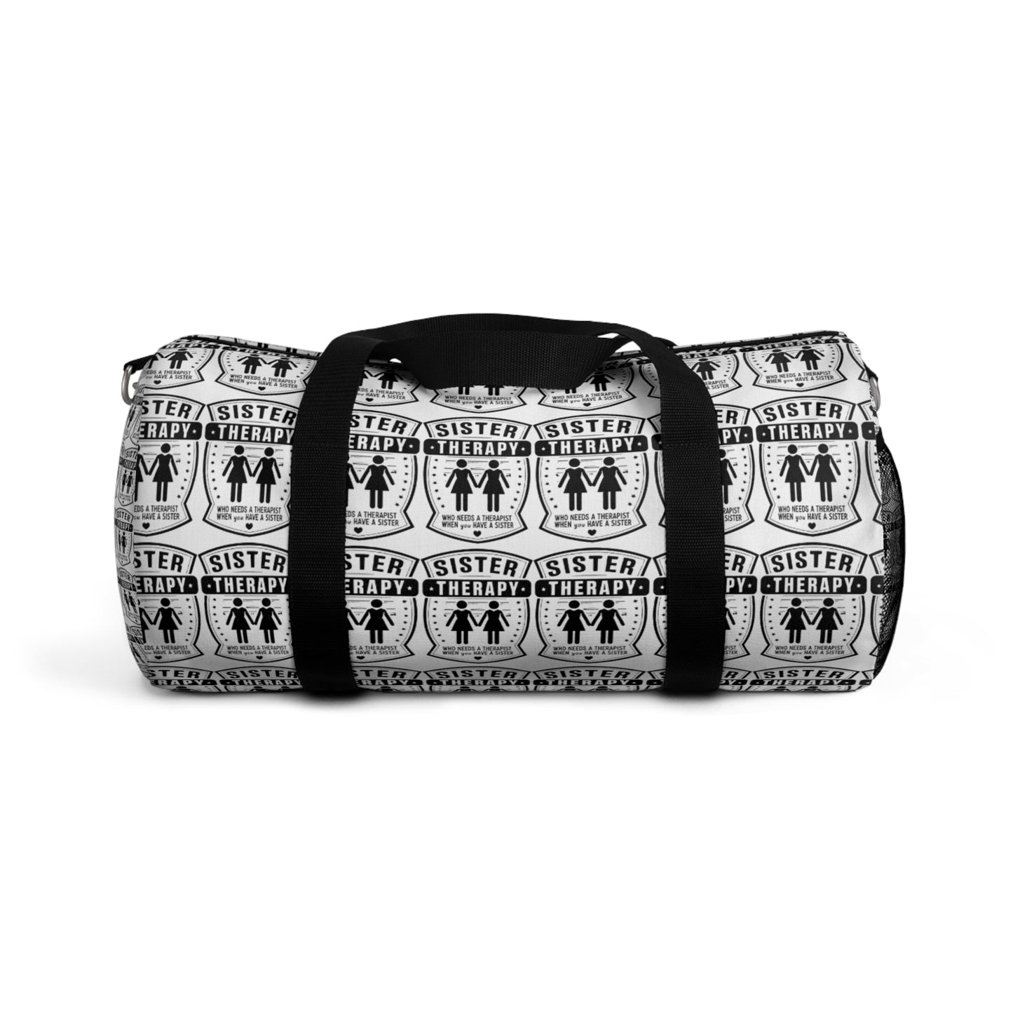 Sister Therapy Duffel Bag - Perfect for Workout, Travel, and Self-Care