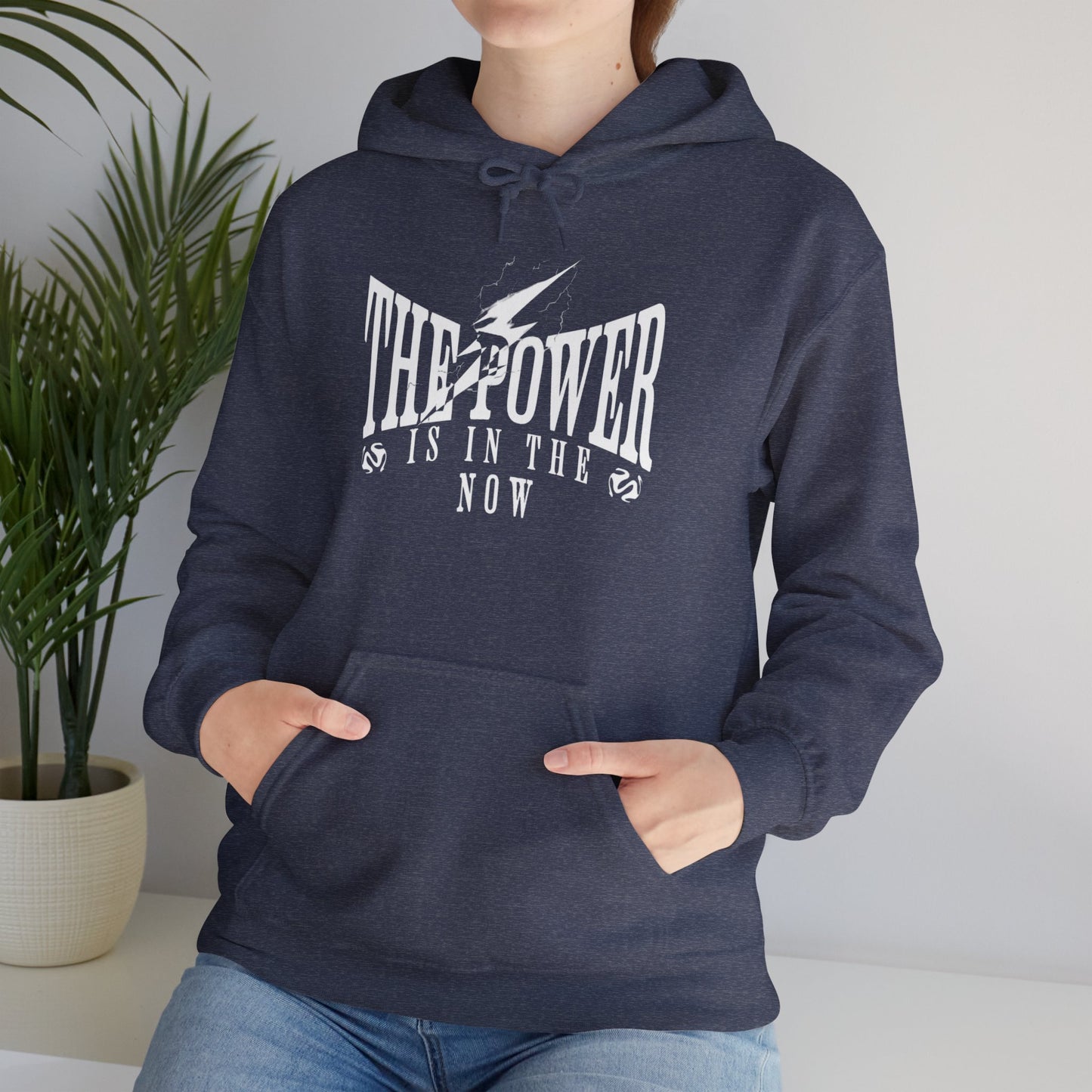The Power is in the Now Unisex Heavy Blend Hooded Sweatshirt