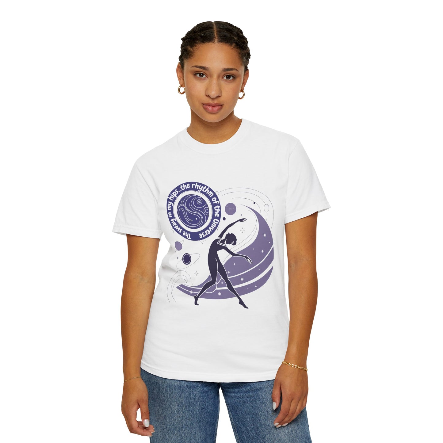 Rhythm of the Universe Unisex Garment-Dyed T-Shirt