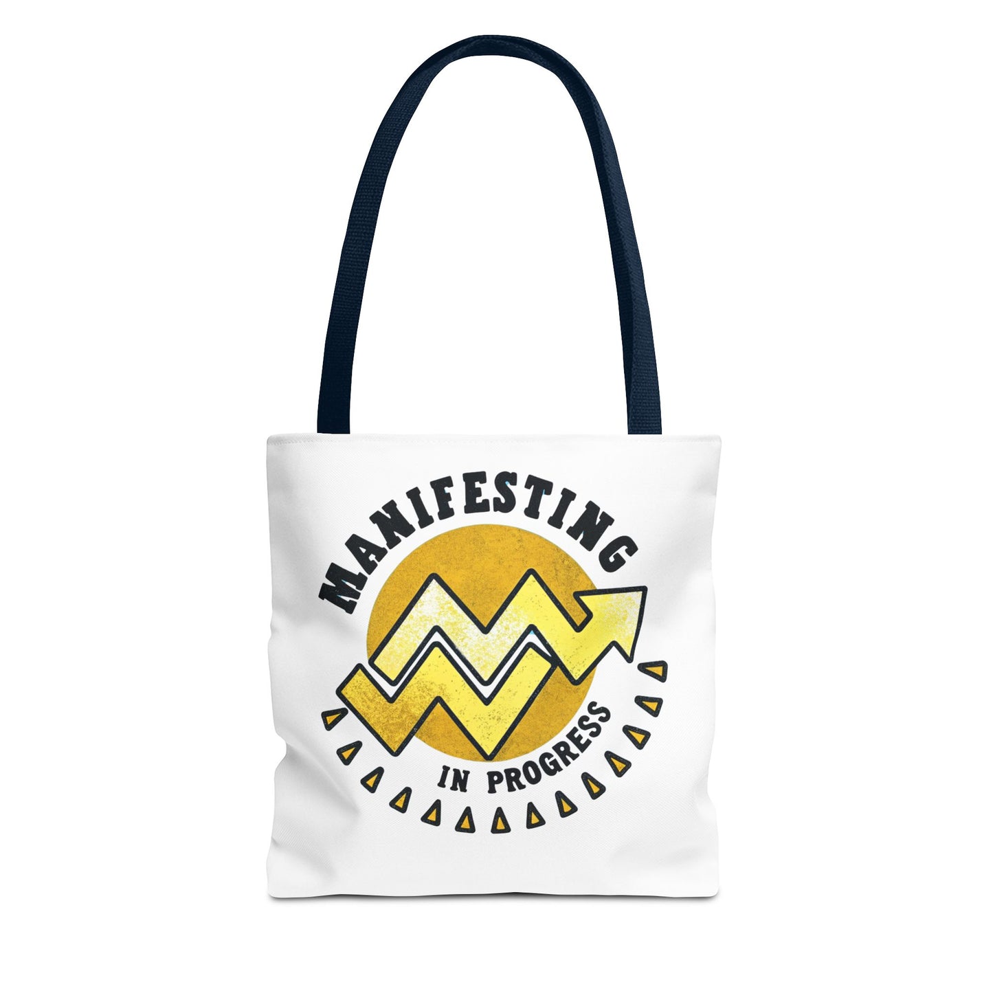 Manifesting in Progress Tote Bag – Eco-Friendly and Stylish Carry-All for Dreamers