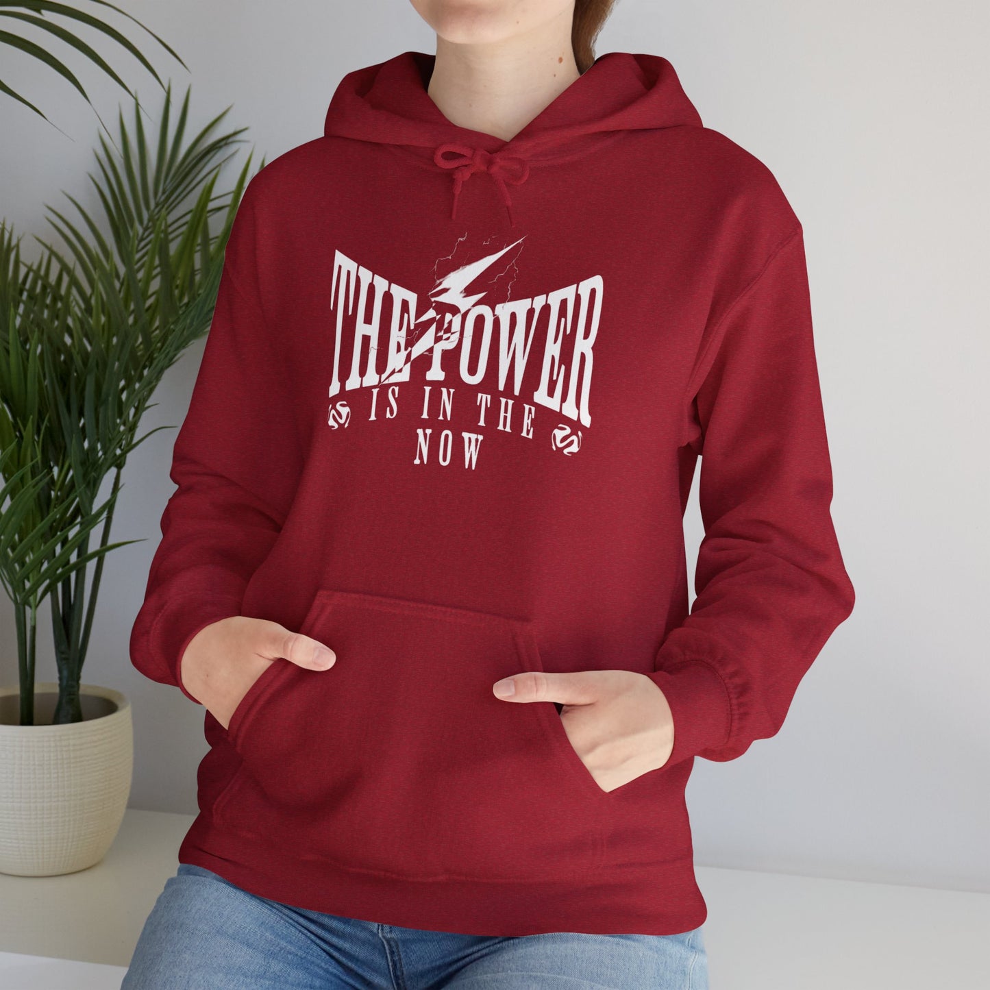 The Power is in the Now Unisex Heavy Blend Hooded Sweatshirt
