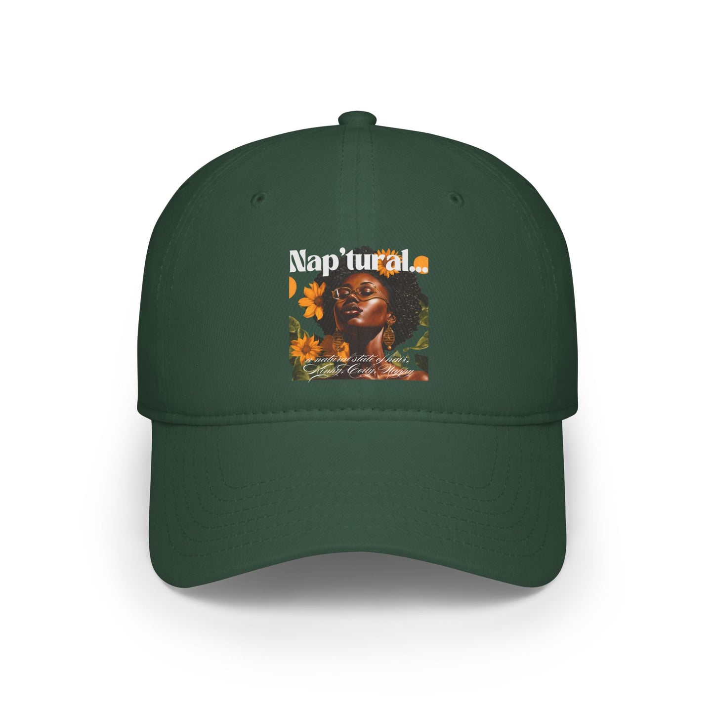 Naptural Floral Low Profile Baseball Cap - Comfortable Outdoor Accessory