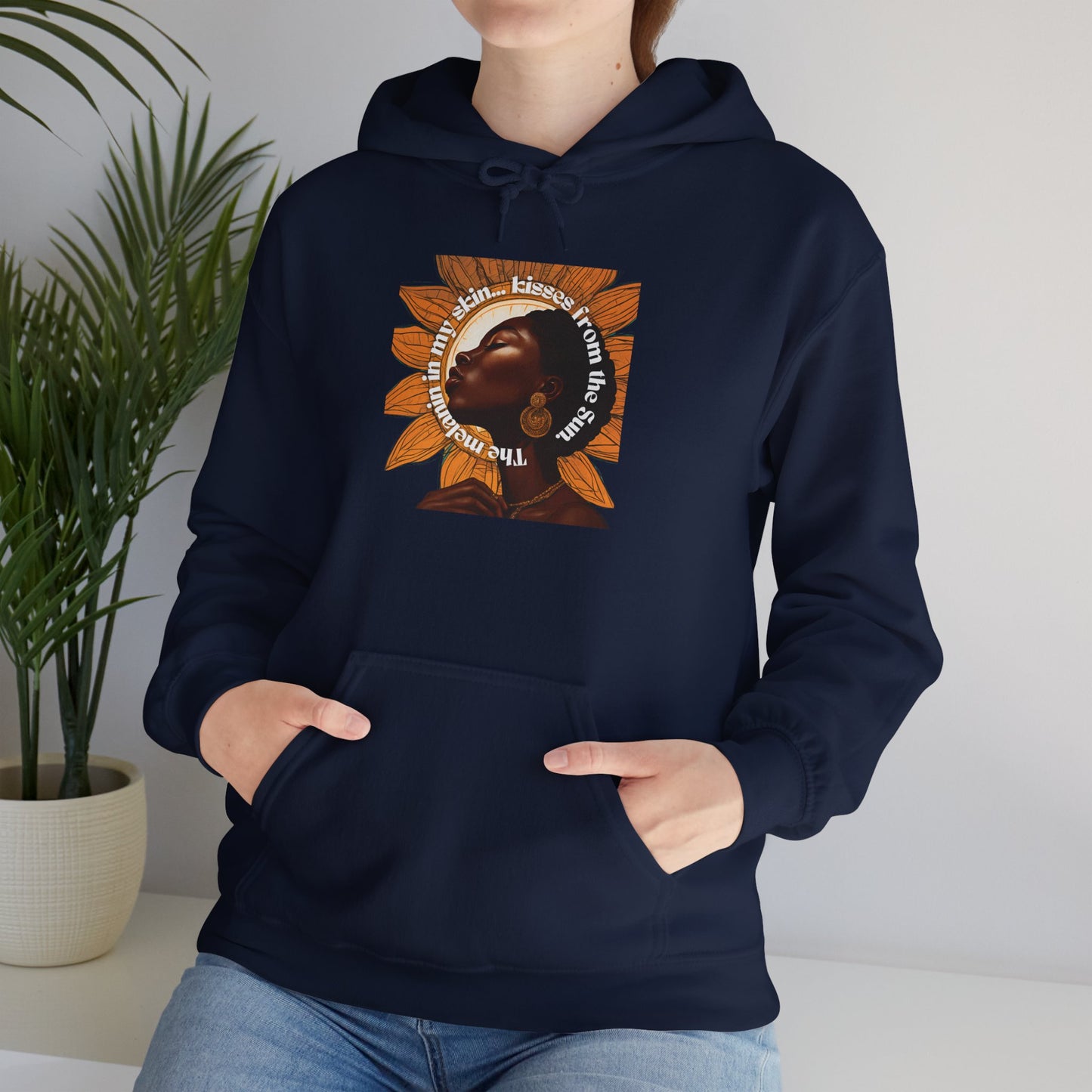 Inspirational Sunflower Hoodie for Empowerment and Self-Love