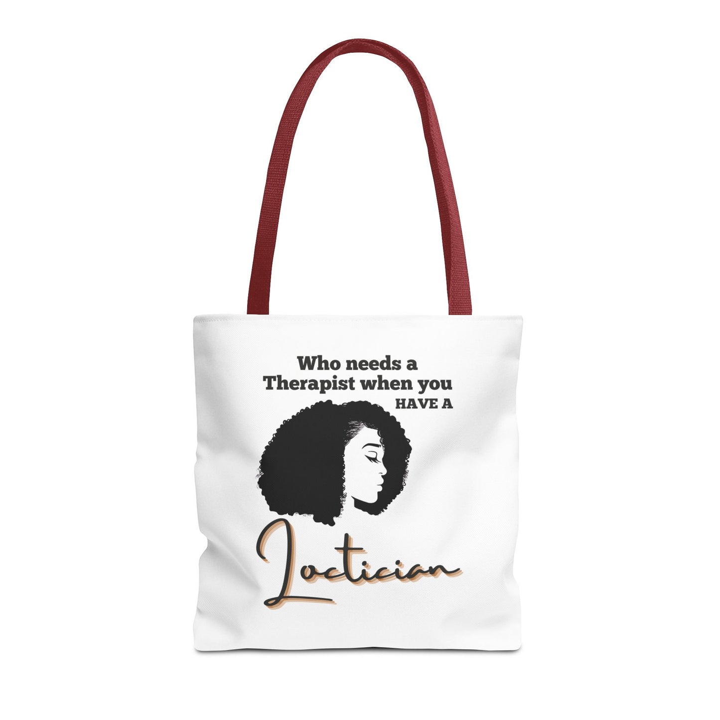 Empowered Loctician Tote Bag - Perfect for Haircare Experts & Therapists