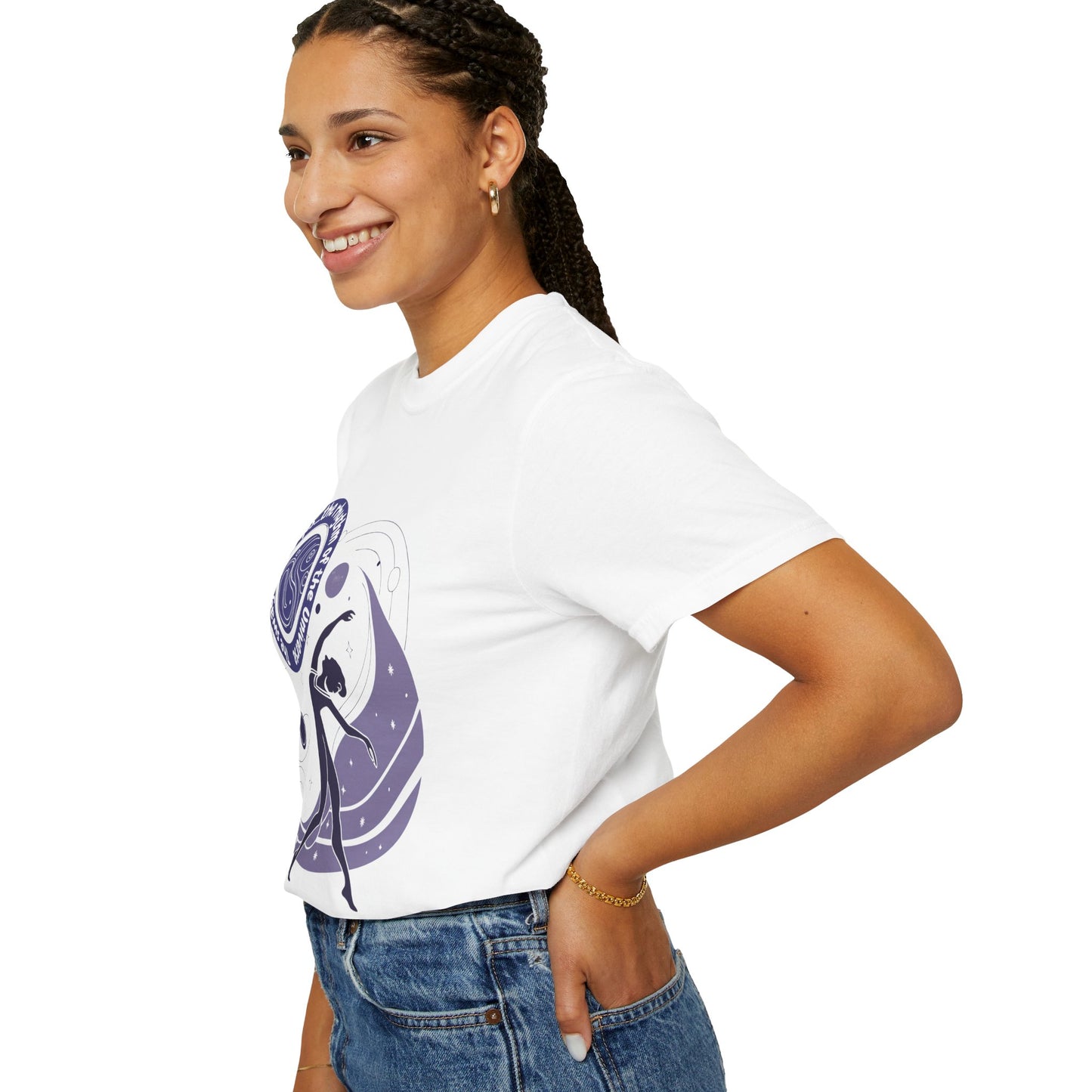 Rhythm of the Universe Unisex Garment-Dyed T-Shirt