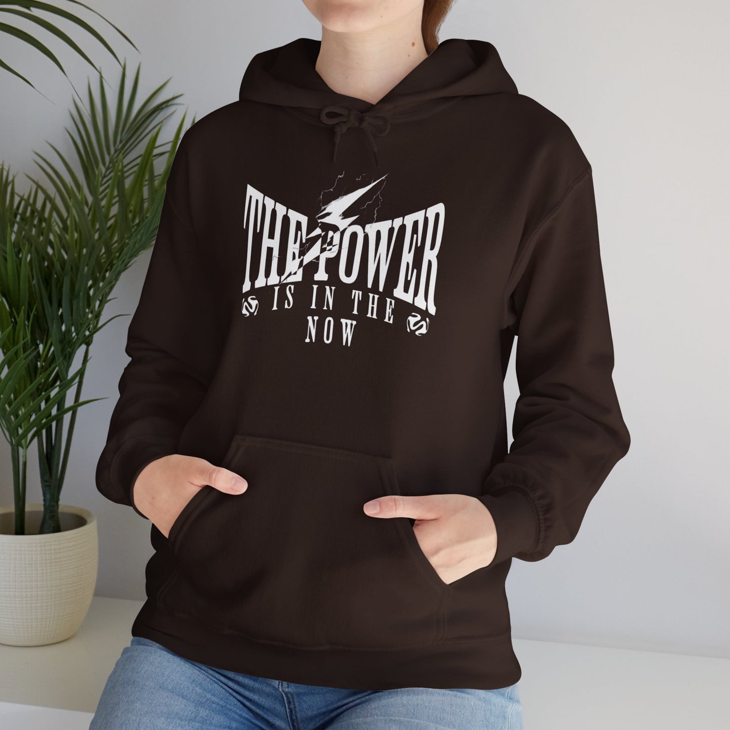 The Power is in the Now Unisex Heavy Blend Hooded Sweatshirt