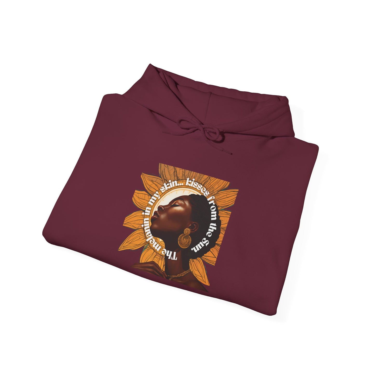 Inspirational Sunflower Hoodie for Empowerment and Self-Love