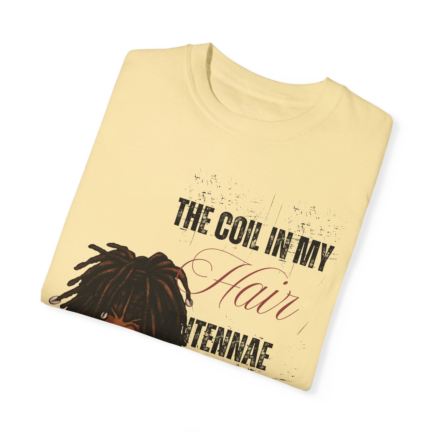 Coil in My Hair Unisex T-Shirt – Celebrate Natural Hair and Culture