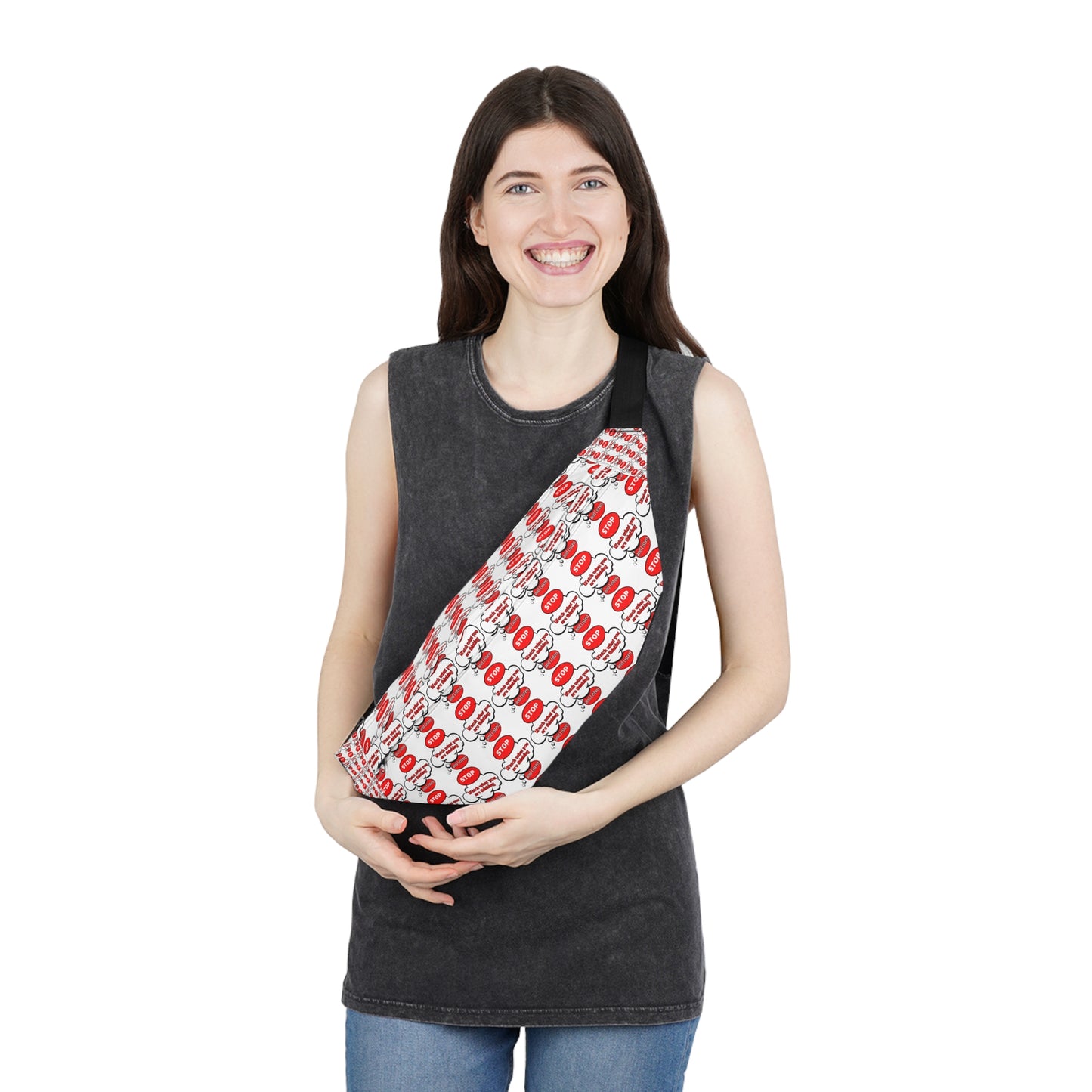 Fun 'Stop & Go' Fanny Pack - Stylish and Practical Travel Accessory