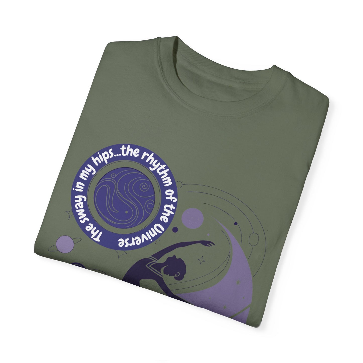 Rhythm of the Universe Unisex Garment-Dyed T-Shirt