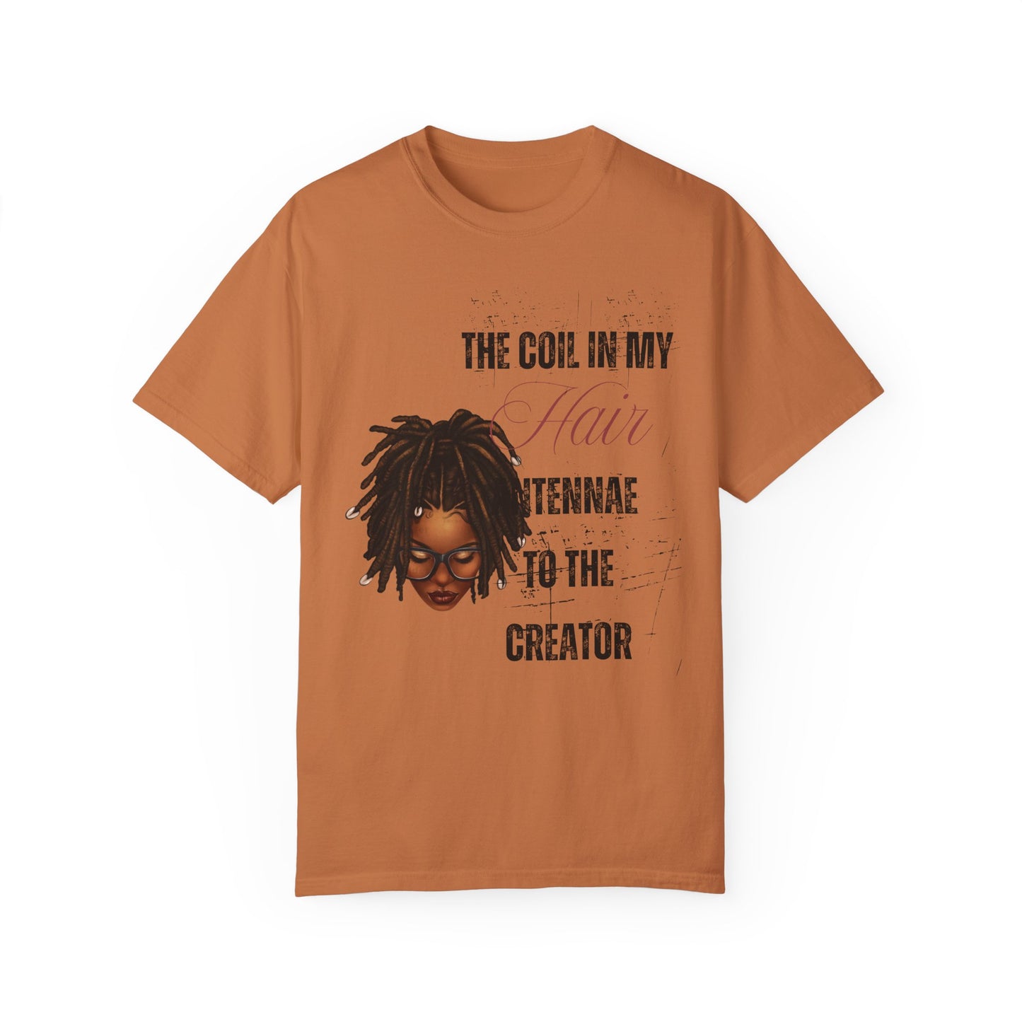 Coil in My Hair Unisex T-Shirt – Celebrate Natural Hair and Culture
