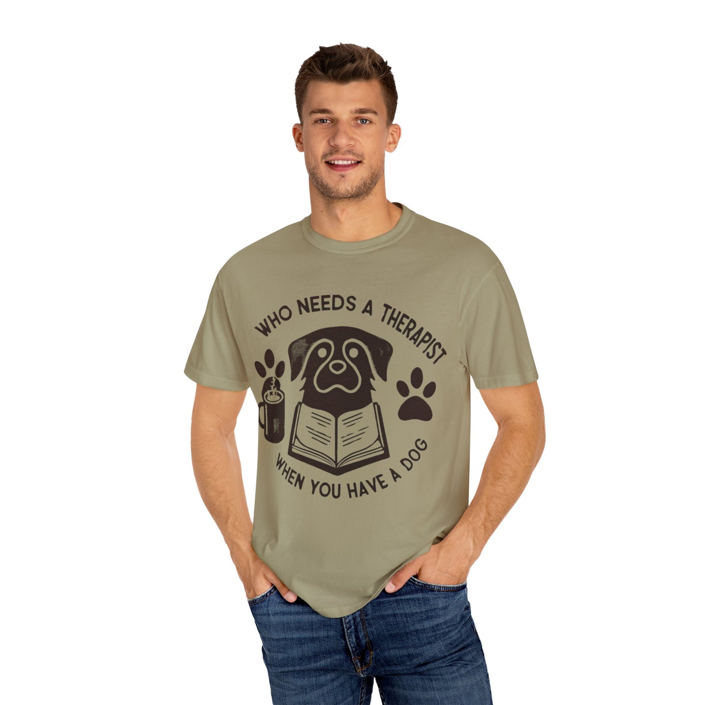 Who Needs a Therapist? Dog Lover Unisex T-Shirt