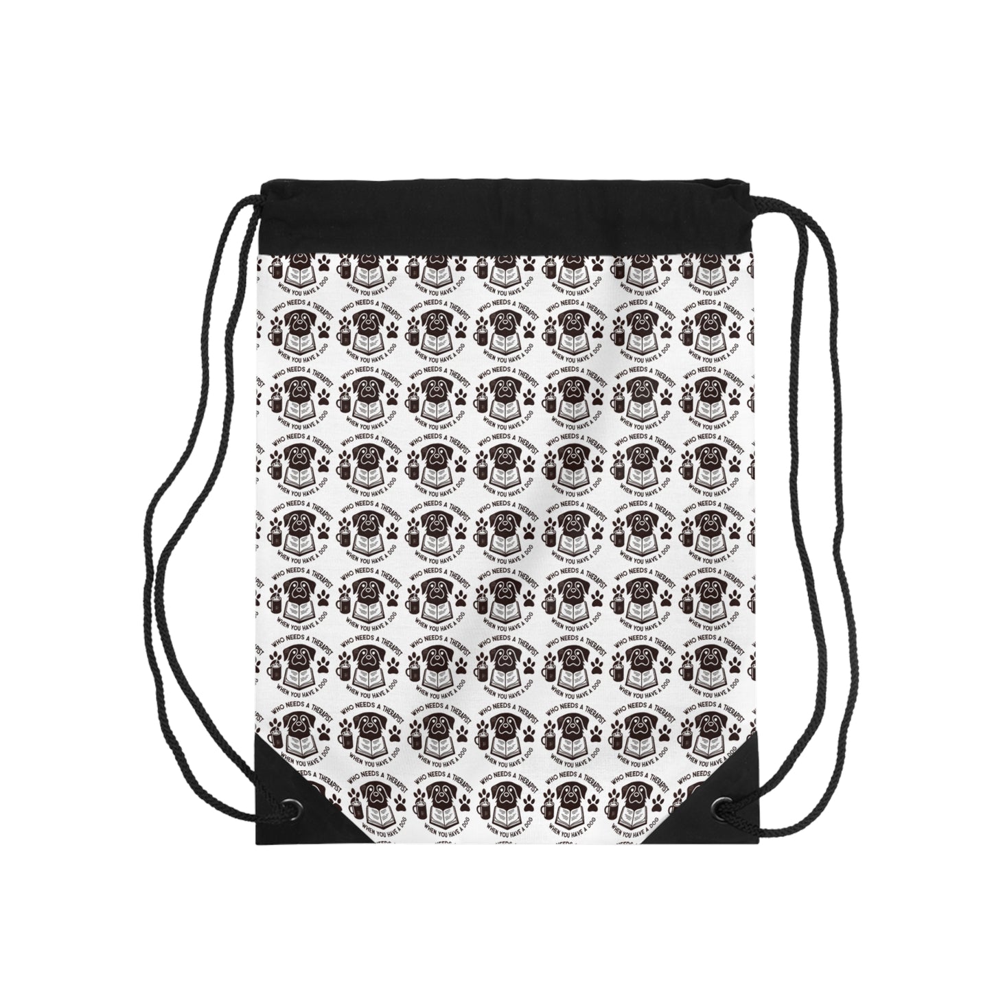 Vintage Skull Pattern Drawstring Bag - Perfect for Festivals and Everyday Use