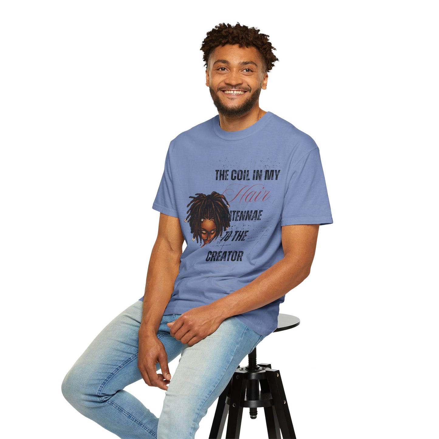 Coil in My Hair Unisex T-Shirt – Celebrate Natural Hair and Culture