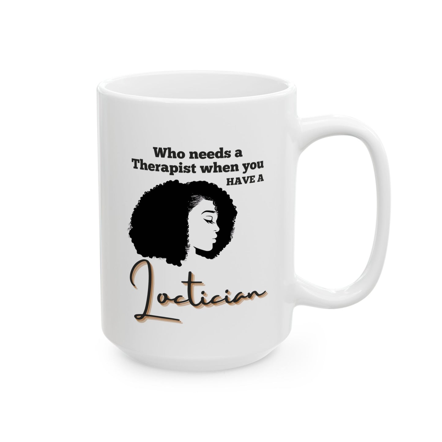 Inspirational Ceramic Mug - Perfect for Self-Care and Mental Health Awareness