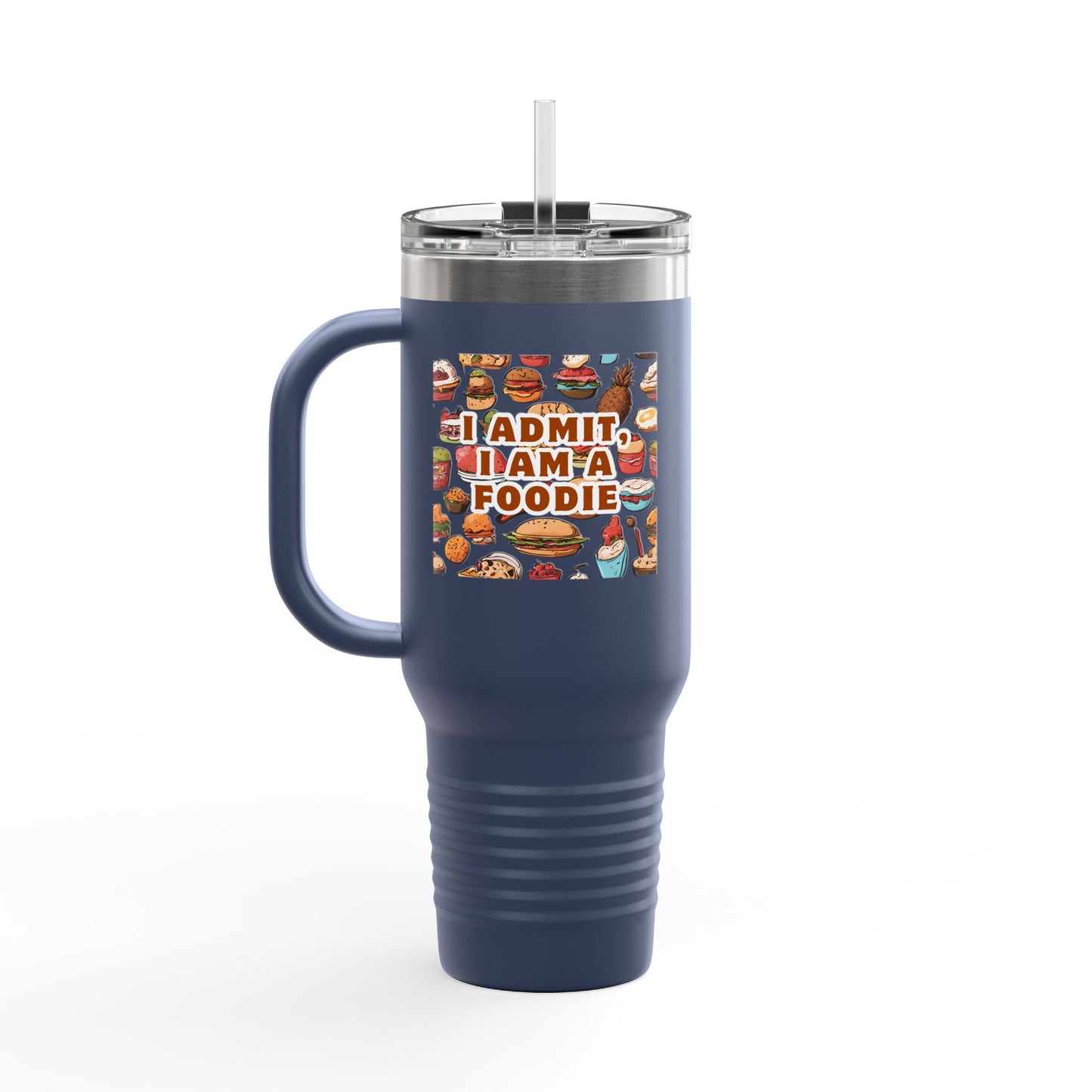 Foodie Insulated Travel Mug - 40oz with Fun Food Designs