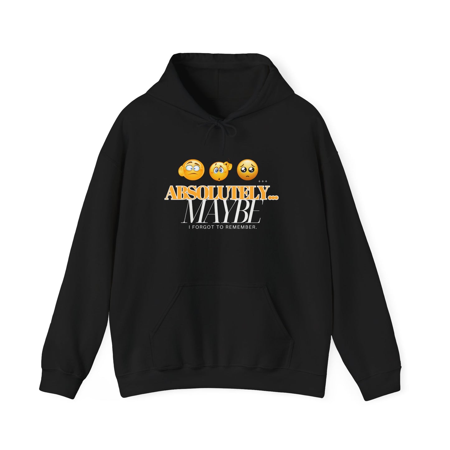 Absolutely Emoticon Unisex Heavy Blend™ Hooded Sweatshirt
