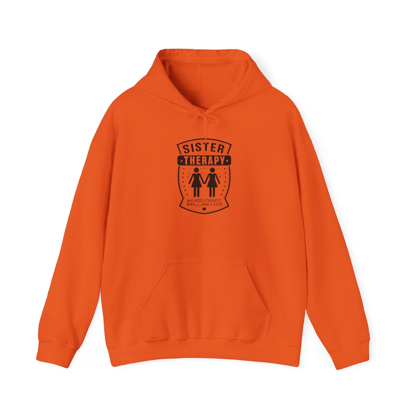 Sister Therapy Hoodie - Unisex Heavy Blend™ Sweatshirt for Sisterhood & Connection