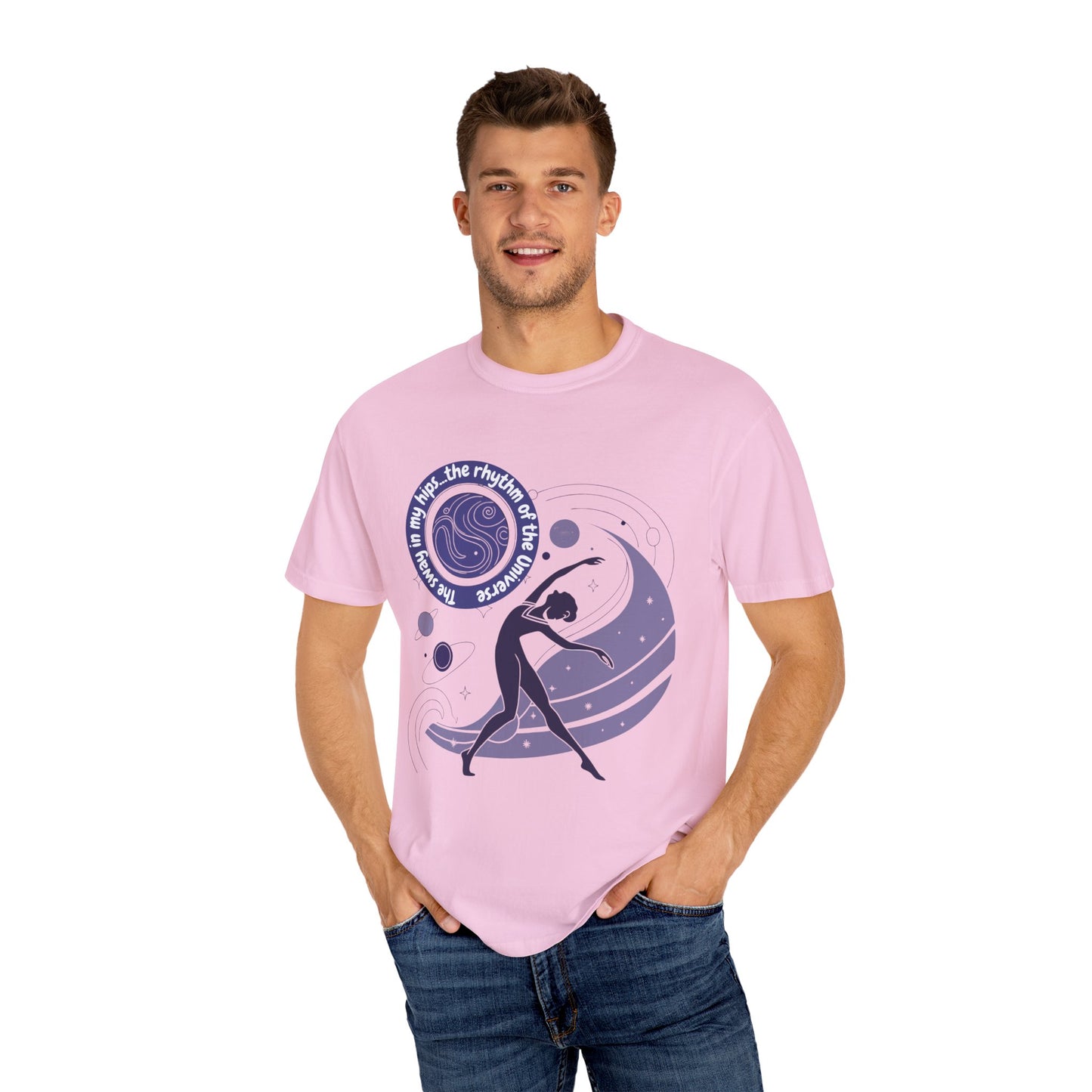 Rhythm of the Universe Unisex Garment-Dyed T-Shirt