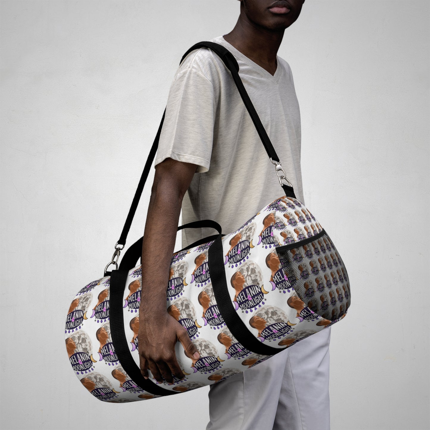 Melanin Moonlight Duffel Bag - Stylish Gym & Travel Companion
