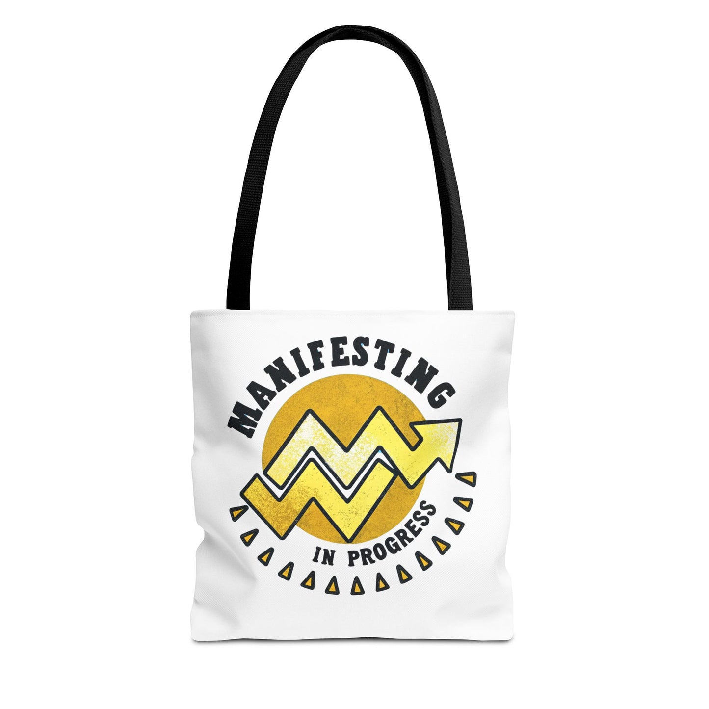 Manifesting in Progress Tote Bag – Eco-Friendly and Stylish Carry-All for Dreamers