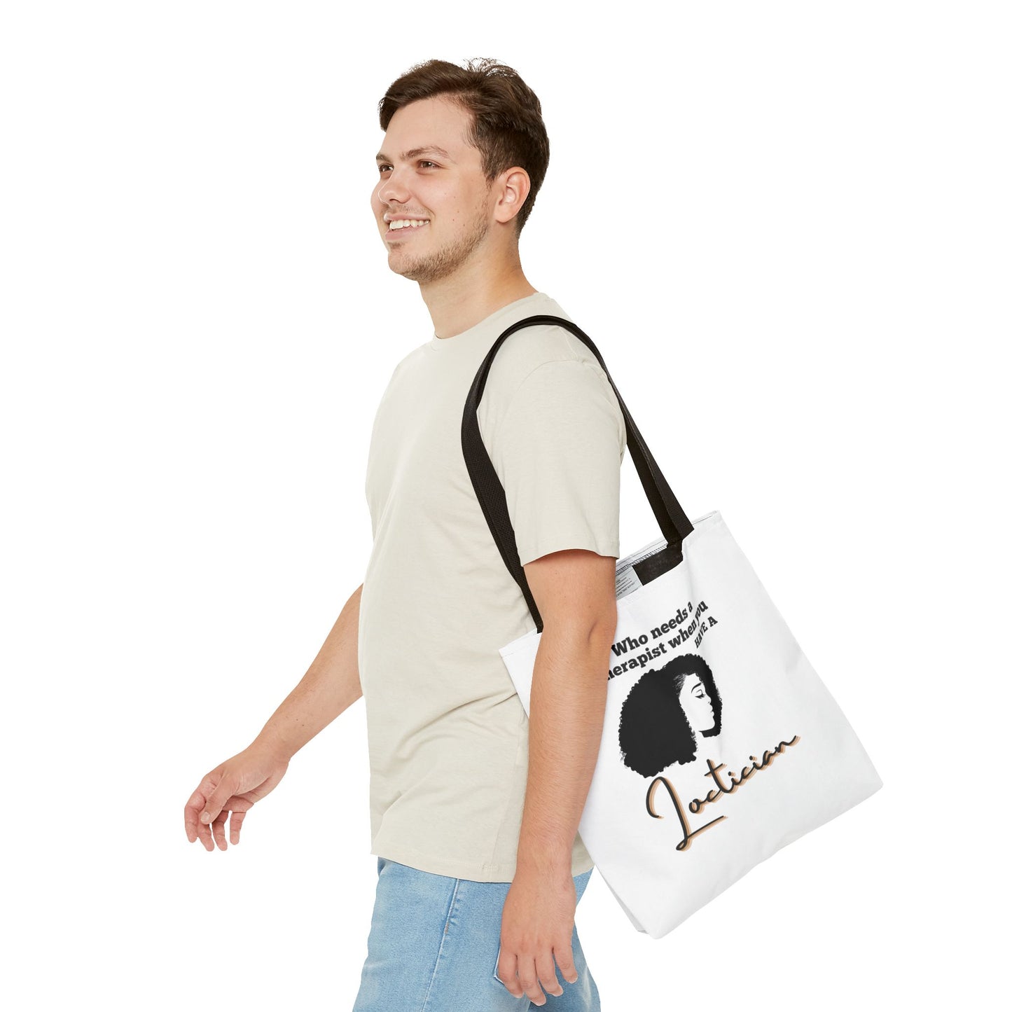 Empowered Loctician Tote Bag - Perfect for Haircare Experts & Therapists