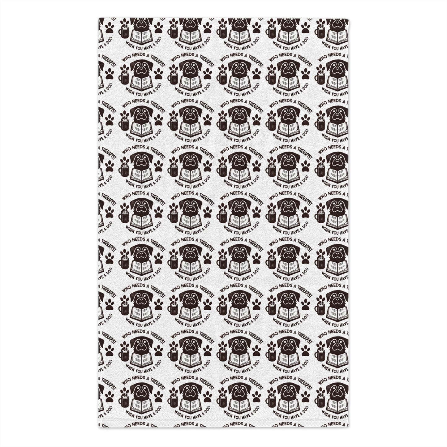 Paw Print Rally Towel – Perfect for Pet Lovers & Game Day