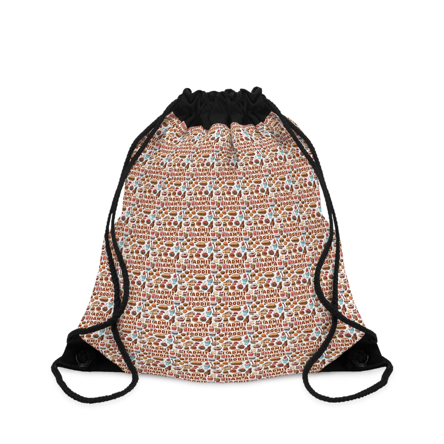 Colorful Floral Drawstring Bag - Perfect for Gym, Travel, and Everyday Use