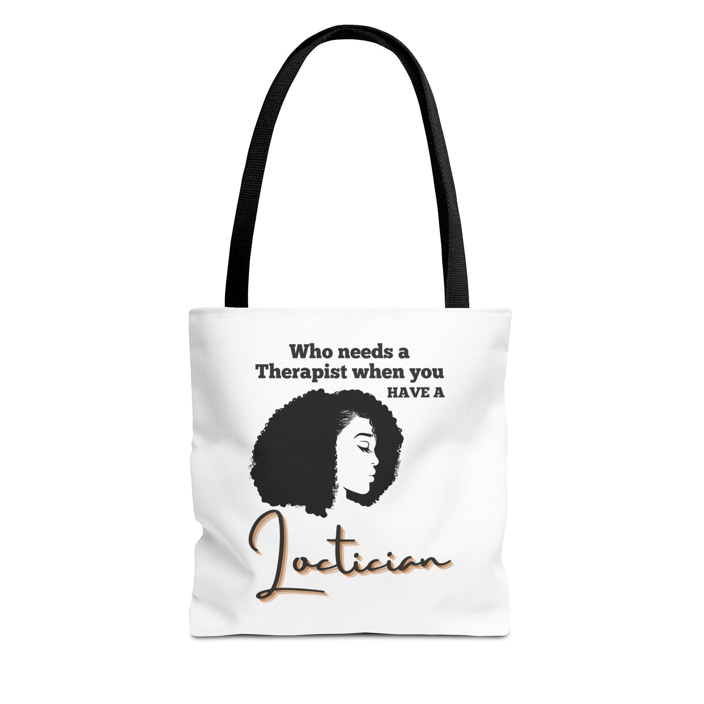Empowered Loctician Tote Bag - Perfect for Haircare Experts & Therapists