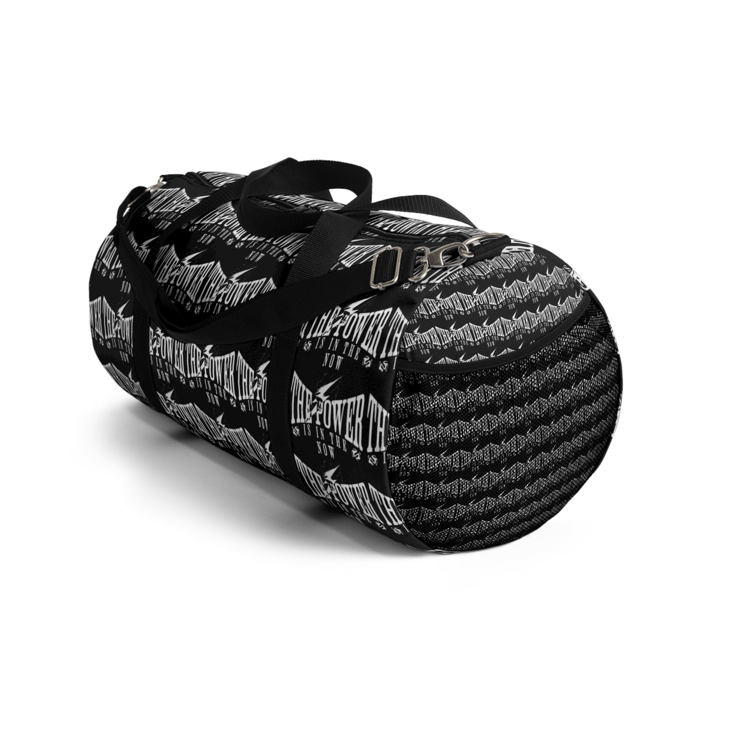 Motivational Duffel Bag - 'The Power is Now' Gym & Travel Bag