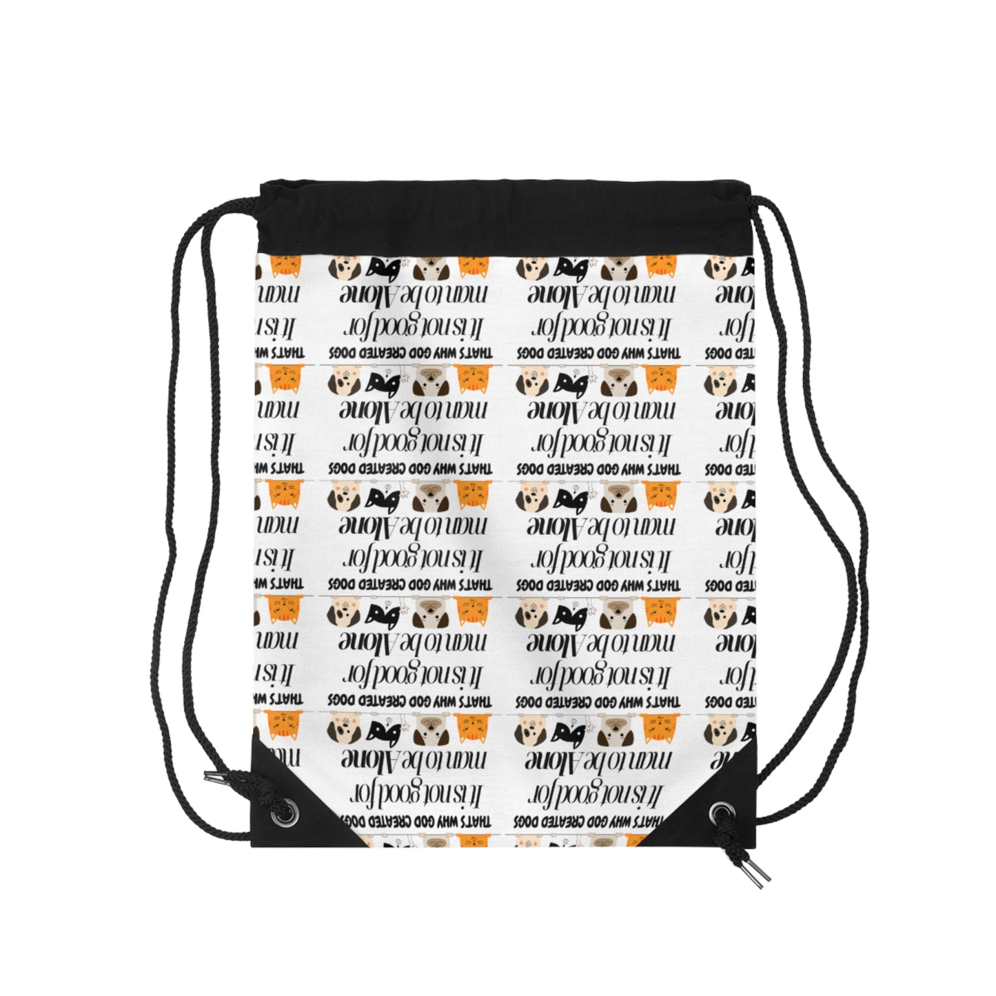 Inspirational Drawstring Bag – Perfect for Faith, Motivation & Everyday Use