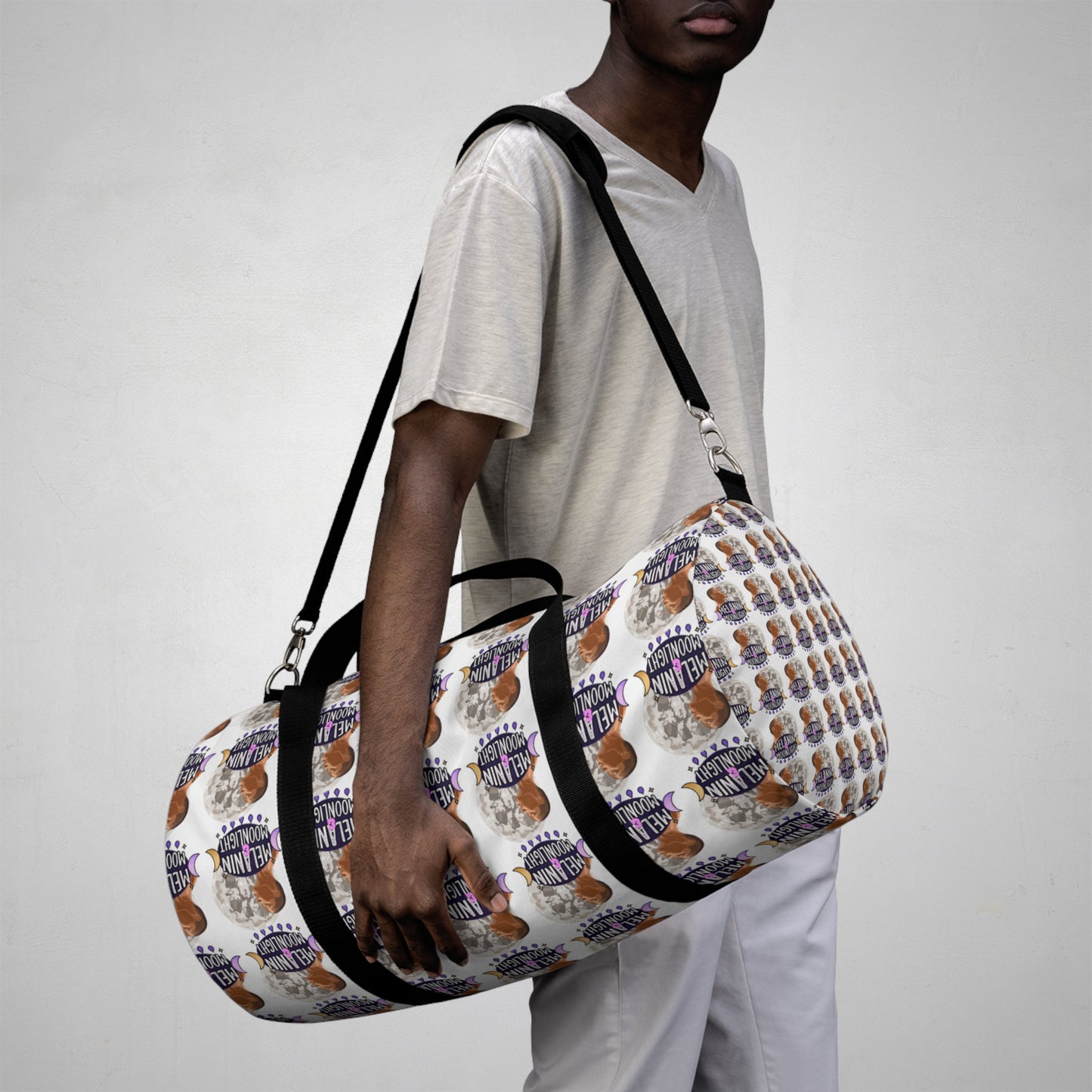 Melanin Moonlight Duffel Bag - Stylish Gym & Travel Companion