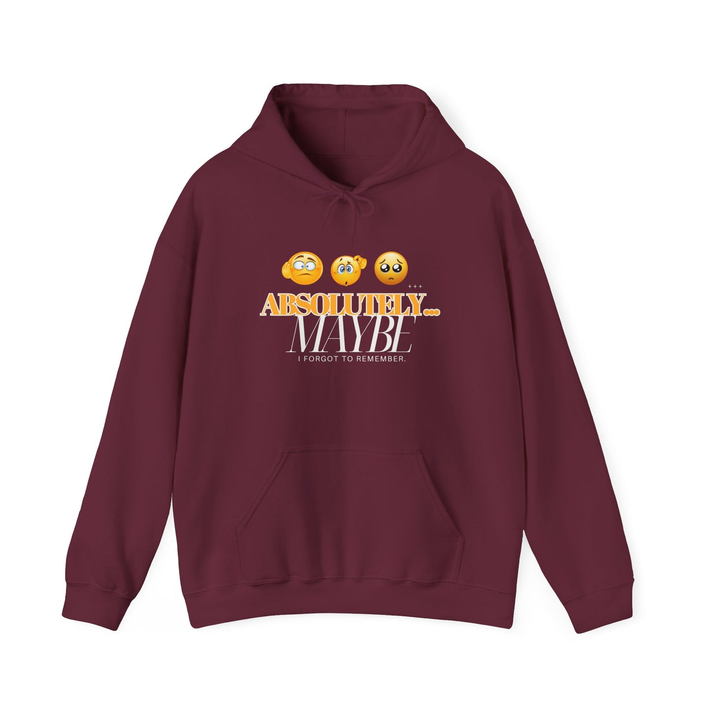 Absolutely Emoticon Unisex Heavy Blend™ Hooded Sweatshirt