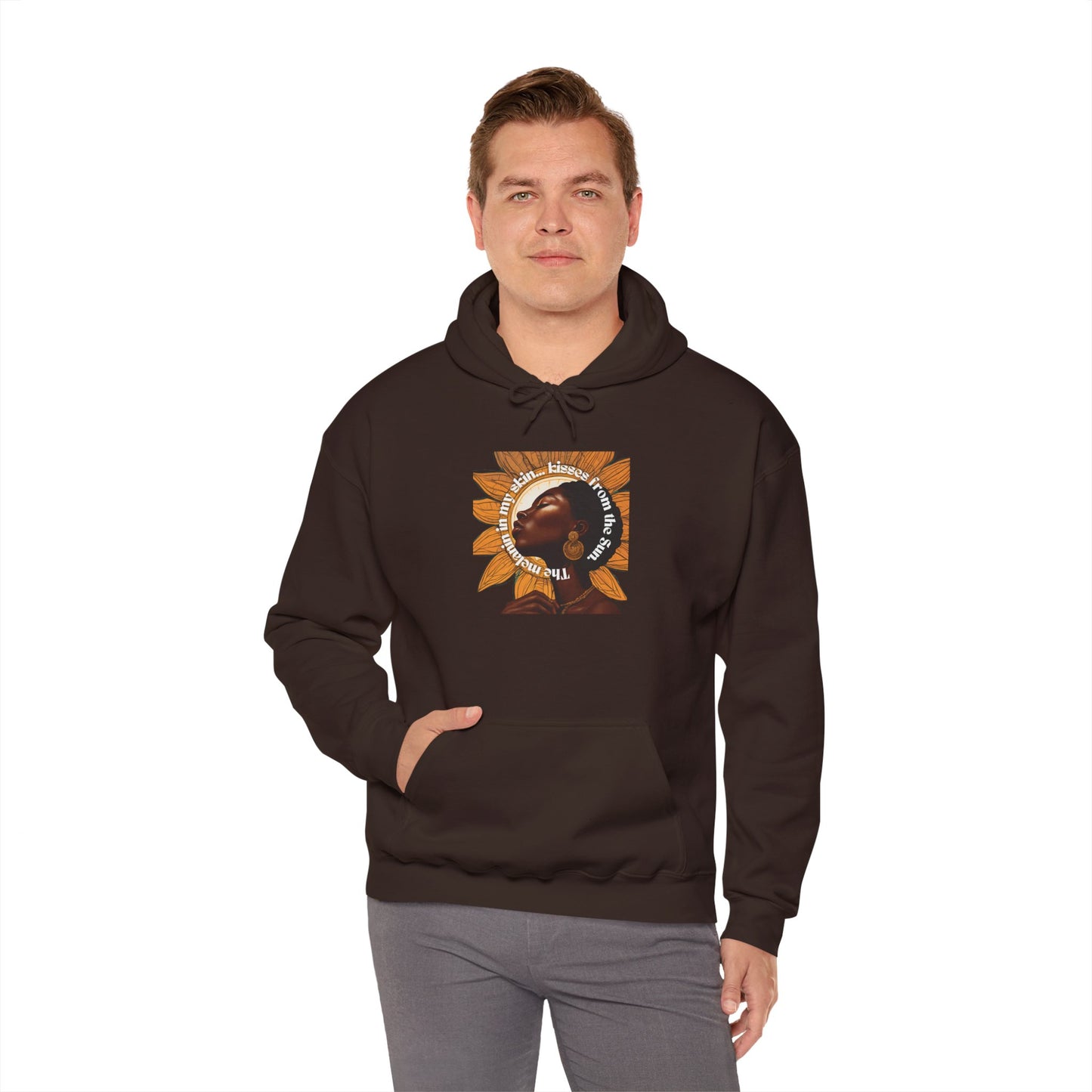 Inspirational Sunflower Hoodie for Empowerment and Self-Love