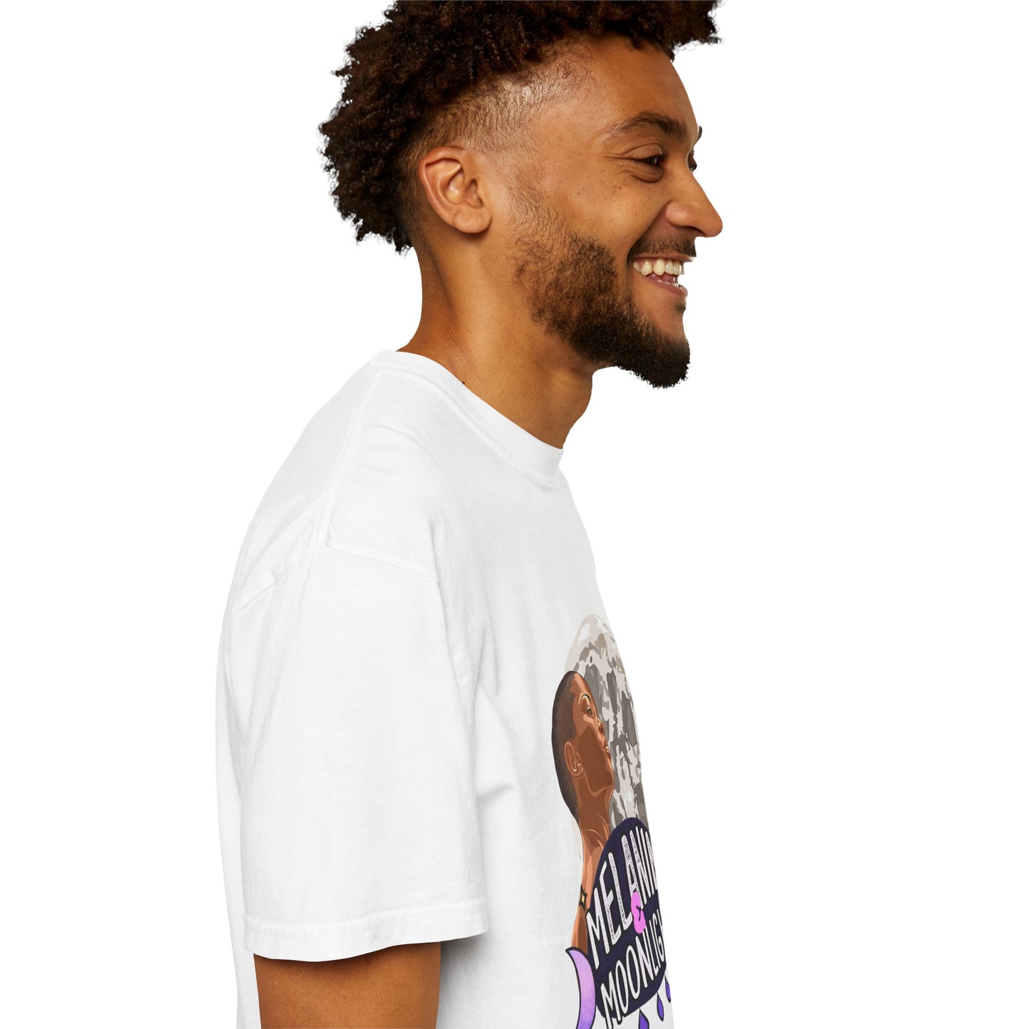 Melanin & Moonlight Unisex Garment-Dyed T-Shirt - Celebrate Cultural Heritage
