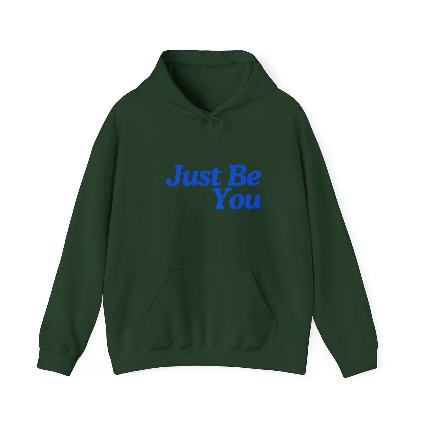 Just Be You Unisex Heavy Blend Hoodie - Inspirational Sweatshirt for Everyday Comfort