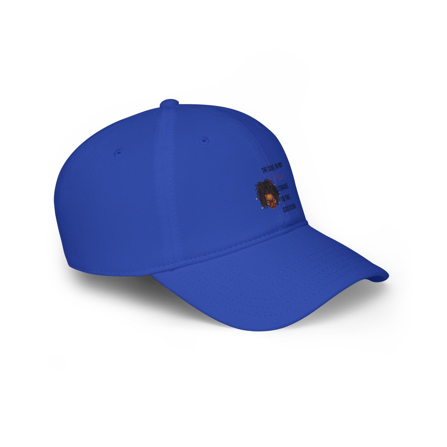 Red Low Profile Baseball Cap - 'The Coil In My Teenage Mind' Design