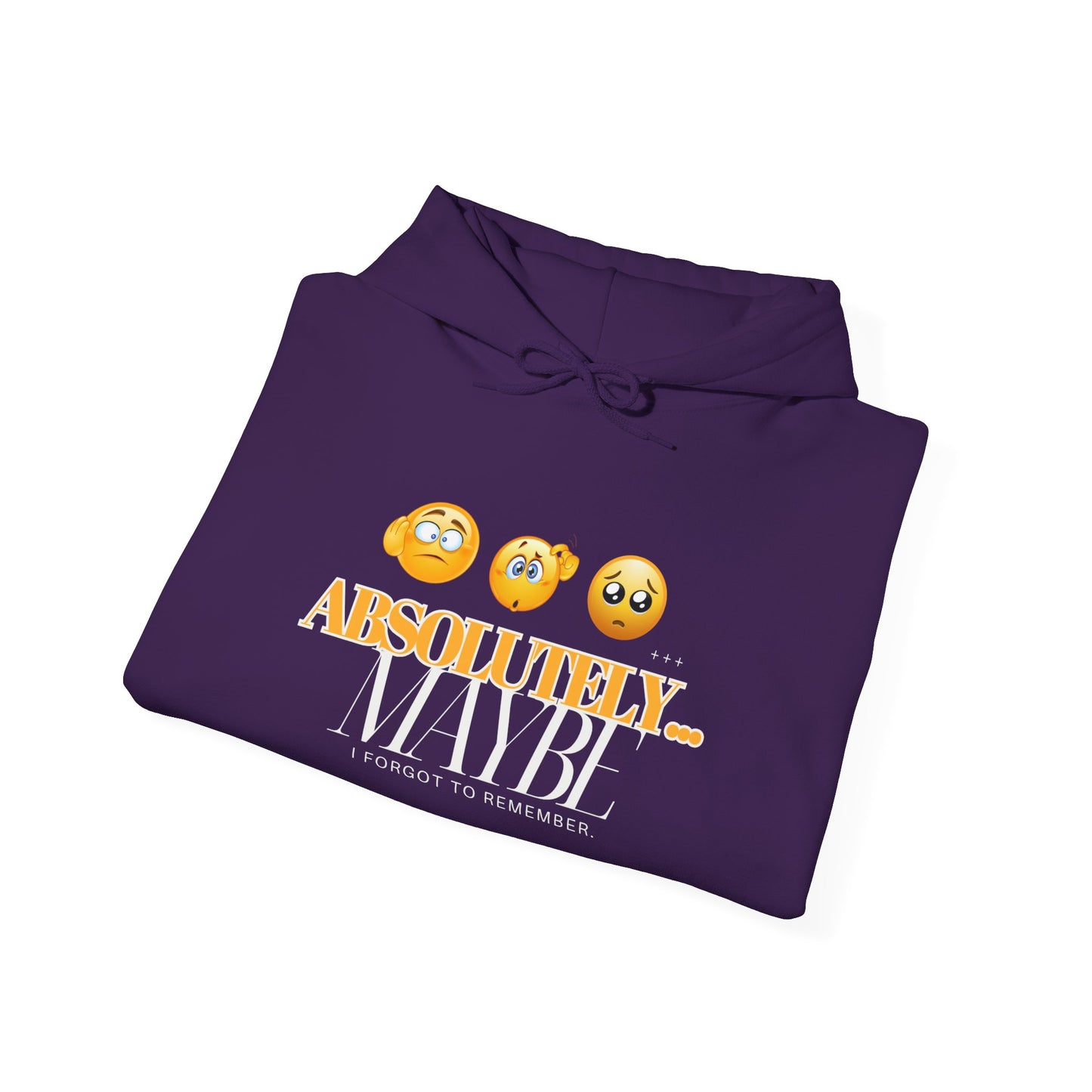 Absolutely Emoticon Unisex Heavy Blend™ Hooded Sweatshirt