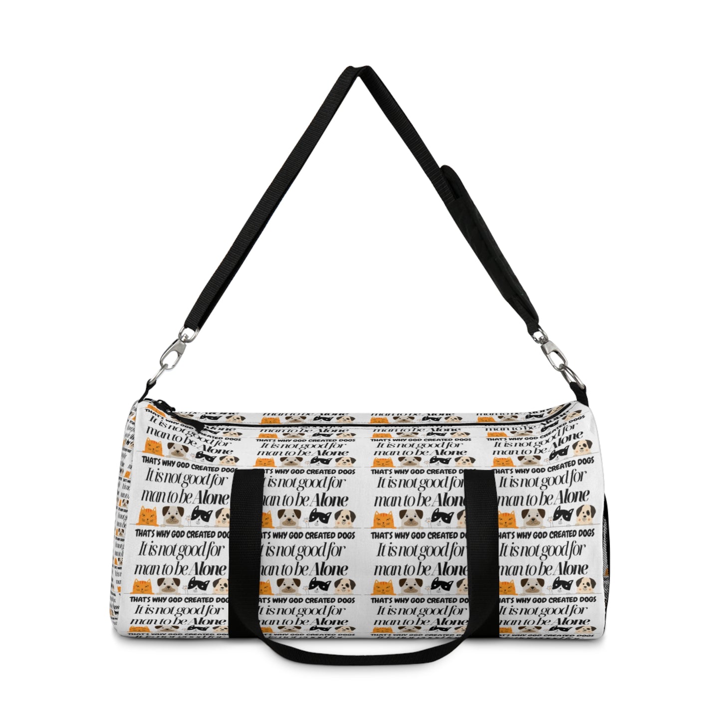 Inspirational Duffel Bag - Motivational Quote Travel Gym Bag for Fitness Enthusiasts