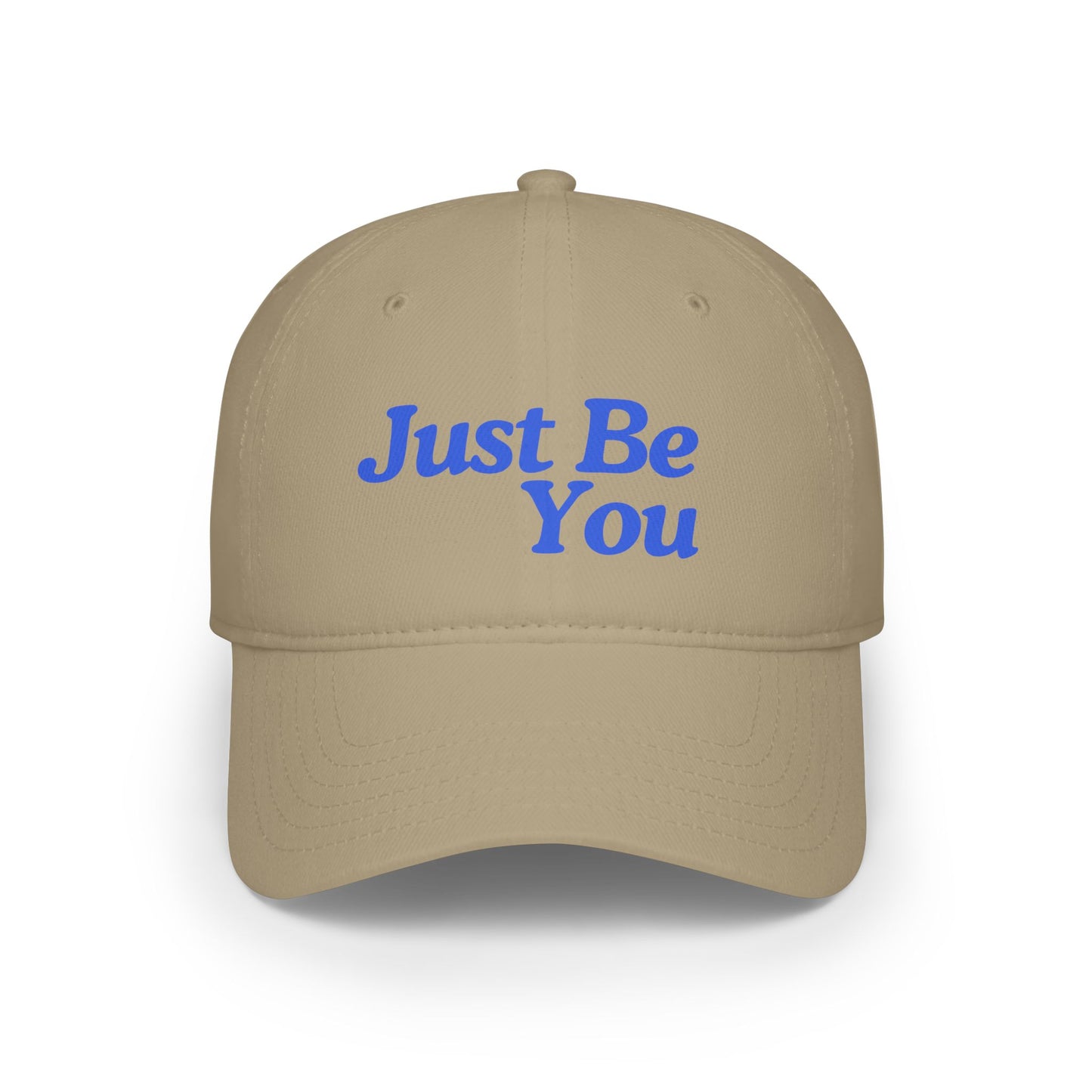 Inspirational Low Profile Baseball Cap - 'Just Be You'