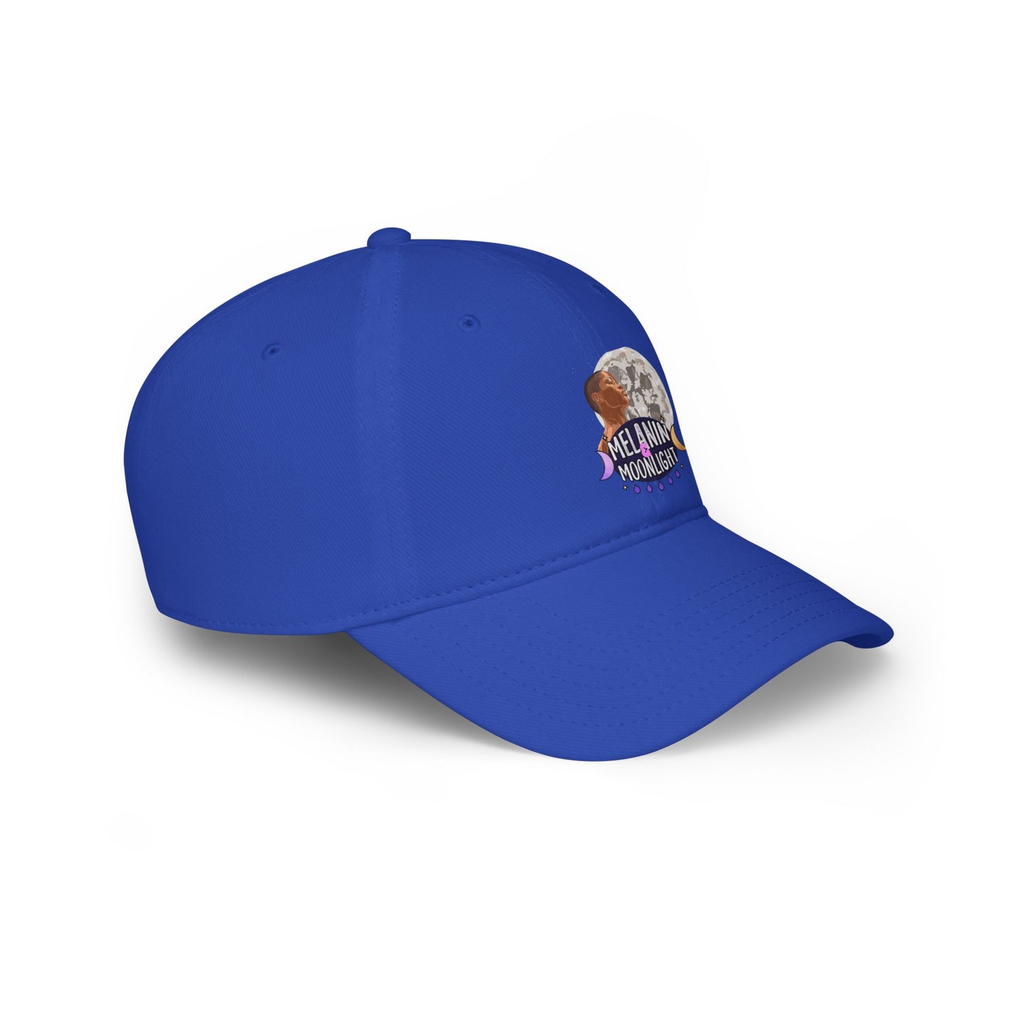 Melanin Moonlight Low Profile Baseball Cap - Casual Style for All Seasons