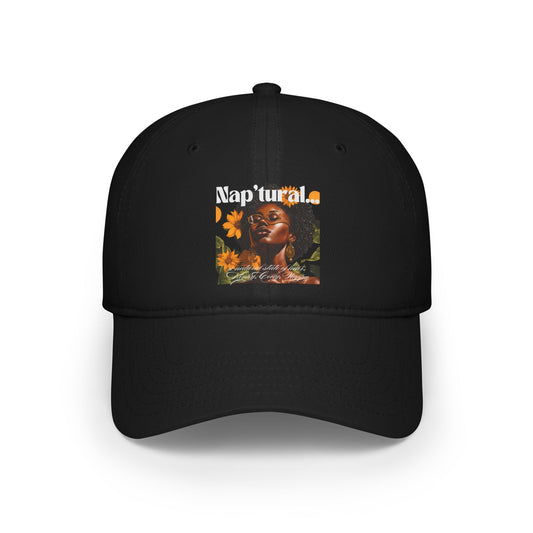 Naptural Floral Low Profile Baseball Cap - Comfortable Outdoor Accessory