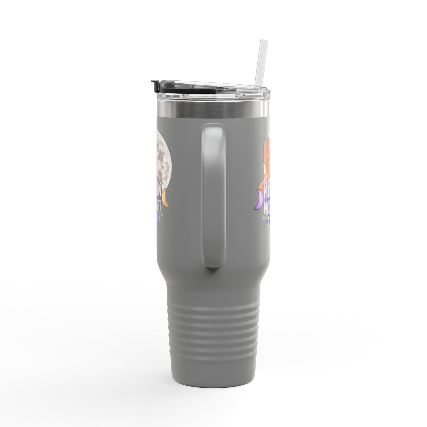 Personalized Insulated Travel Mug - 40oz Moonlight Design