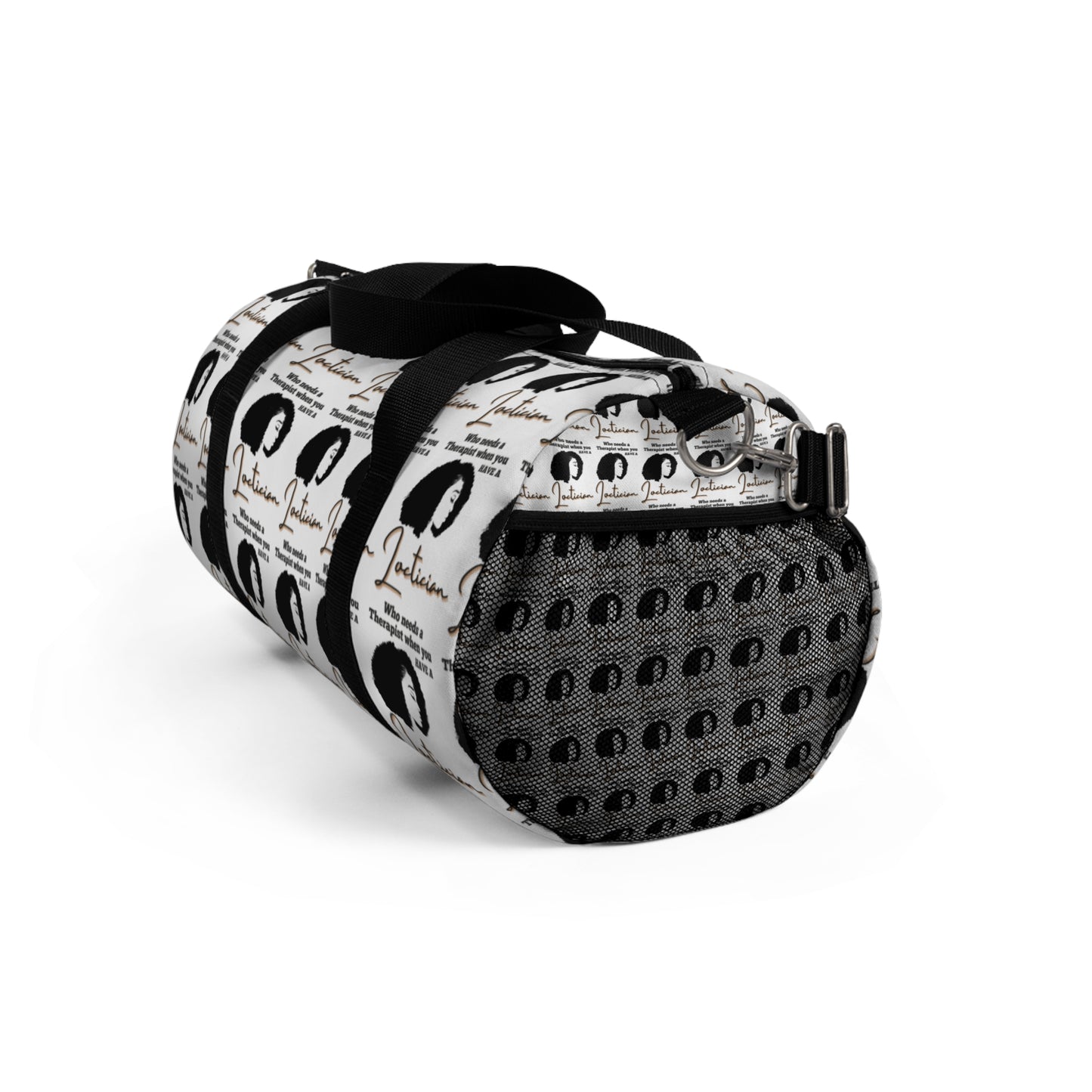 Therapist-Collage Duffel Bag - Perfect for Gym, Travel, and Self-Care