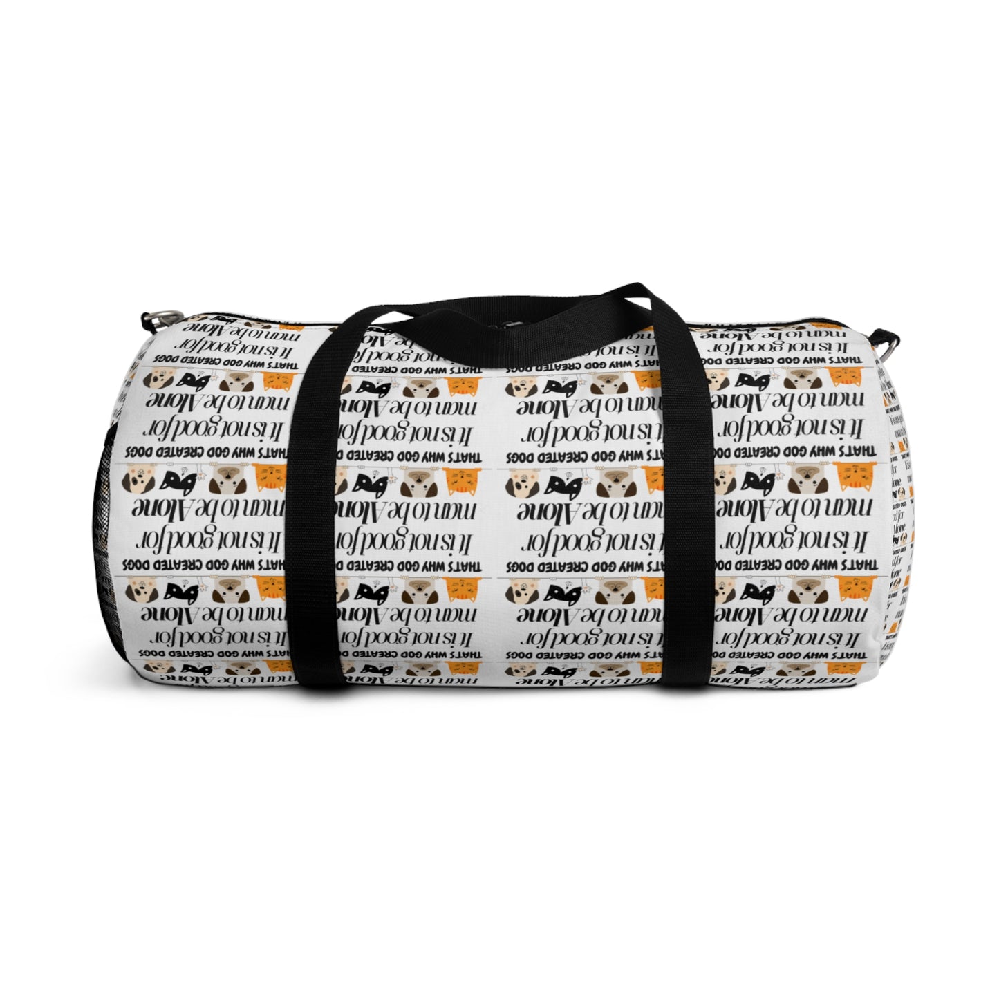 Inspirational Duffel Bag - Motivational Quote Travel Gym Bag for Fitness Enthusiasts