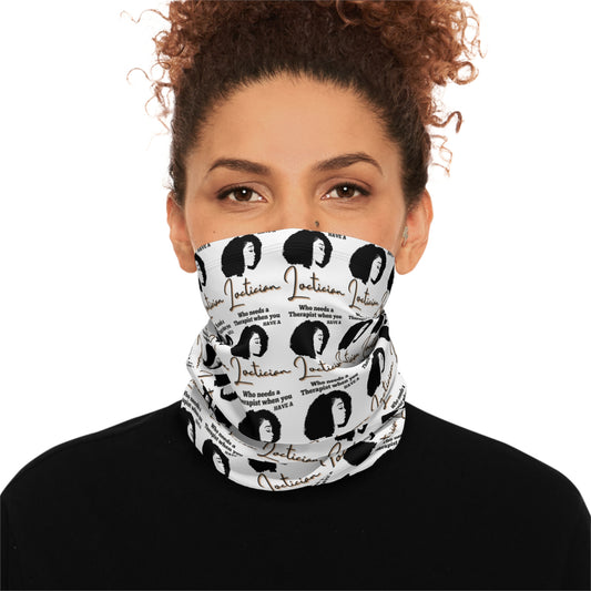 Stylish Winter Neck Gaiter with Drawstring - Perfect for Cozy Vibes & Celebrations