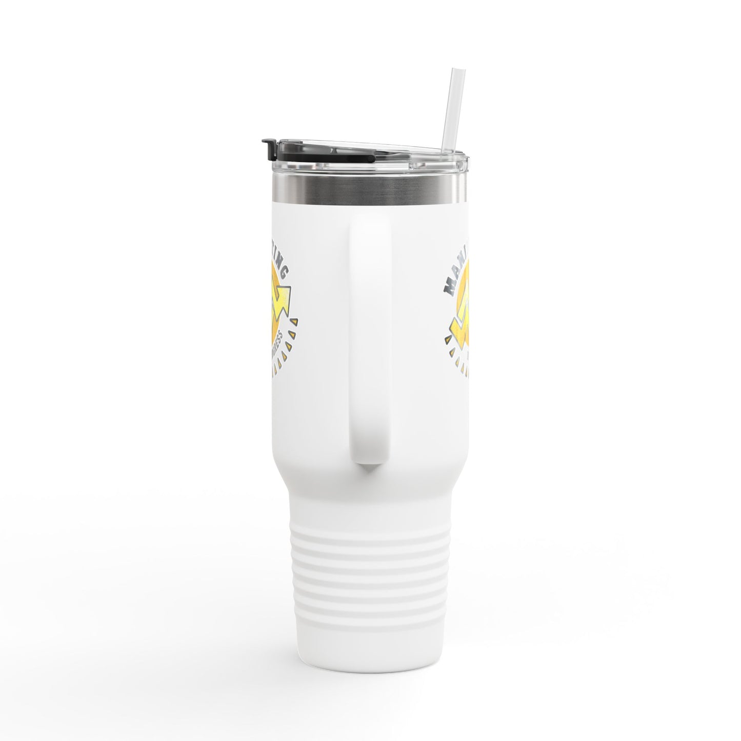 Manifesting in Progress Insulated Travel Mug - 40oz