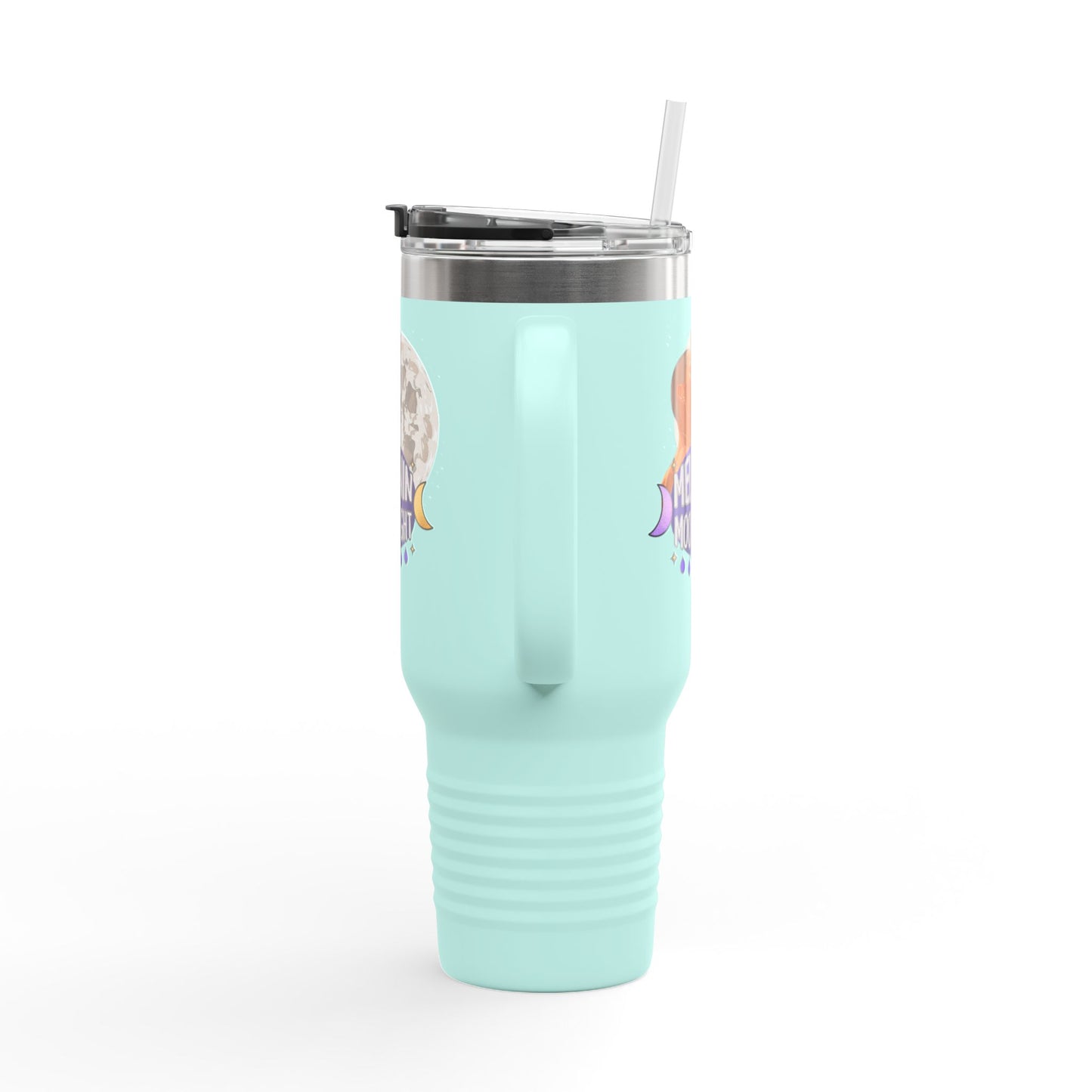 Personalized Insulated Travel Mug - 40oz Moonlight Design
